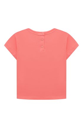 Детский комплект из двух футболок EMPORIO ARMANI кораллового цвета по цене 8875 руб., арт. 3KED01/3J2IZ | Фото 3 Детский комплект из двух футболок EMPORIO ARMANI кораллового цвета, арт. 3KED01/3J2IZ | Фото 3