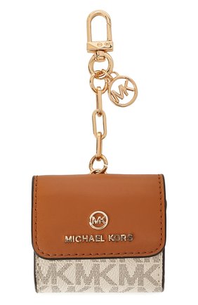 Чехол для airpods MICHAEL MICHAEL KORS кремвого цвета по цене 5510 руб., арт. 34H0GTML0B | Фото 1 Чехол для airpods MICHAEL MICHAEL KORS кремвого цвета, арт. 34H0GTML0B | Фото 1