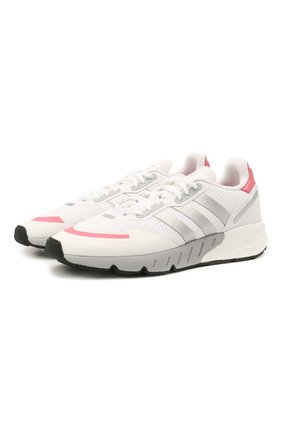 Женские комбинированные кроссовки zx 1k boost ADIDAS ORIGINALS белого цвета по цене 9130 руб., арт. FY5654 | Фото 1 Женские комбинированные кроссовки zx 1k boost ADIDAS ORIGINALS белого цвета, арт. FY5654 | Фото 1
