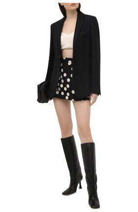 Женский шерстяной топ DOLCE & GABBANA белого цвета по цене 69950 руб., арт. FXB74T/JAV42 | Фото 2 Женский шерстяной топ DOLCE & GABBANA белого цвета, арт. FXB74T/JAV42 | Фото 2