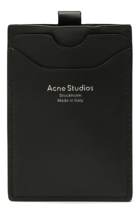 Женский кожаный футляр для кредитных карт ACNE STUDIOS черного цвета по цене 18400 руб., арт. CG0098/W | Фото 1 Женский кожаный футляр для кредитных карт ACNE STUDIOS черного цвета, арт. CG0098/W | Фото 1