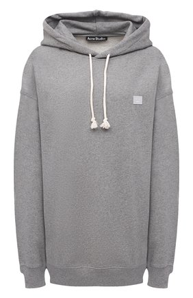 Женский хлопковое худи ACNE STUDIOS светло-серого цвета по цене 29550 руб., арт. CI0009/W | Фото 1 Женский хлопковое худи ACNE STUDIOS светло-серого цвета, арт. CI0009/W | Фото 1