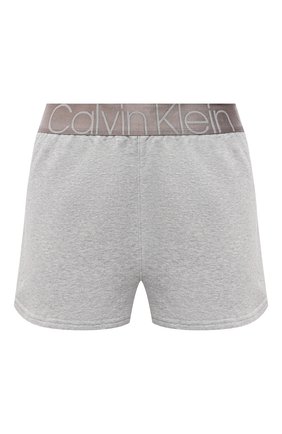 Женские хлопковые шорты CALVIN KLEIN серого цвета по цене 5520 руб., арт. QS6561E | Фото 1 Женские хлопковые шорты CALVIN KLEIN серого цвета, арт. QS6561E | Фото 1