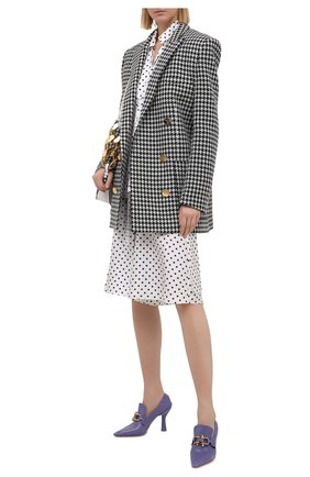 Женские шелковые шорты LANVIN белого цвета по цене 94950 руб., арт. RW-TR512I-4839-P21 | Фото 2 Женские шелковые шорты LANVIN белого цвета, арт. RW-TR512I-4839-P21 | Фото 2
