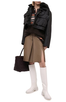 Женская юбка из шерсти и льна LANVIN темно-бежевого цвета по цене 94950 руб., арт. RW-ST411U-4797-P21 | Фото 2 Женская юбка из шерсти и льна LANVIN темно-бежевого цвета, арт. RW-ST411U-4797-P21 | Фото 2