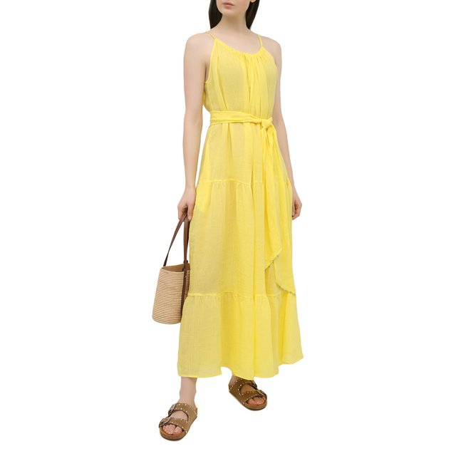 фото Льняное платье a mere co