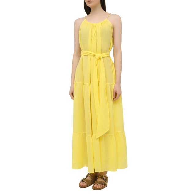 фото Льняное платье a mere co