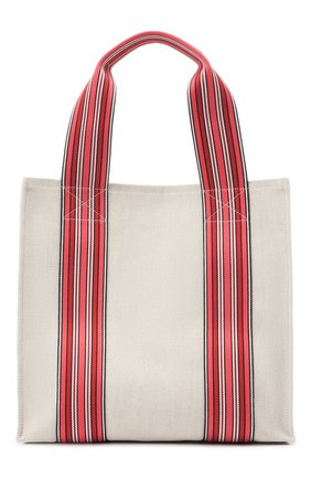 Женский сумка suitcase stripe LORO PIANA красного цвета по цене 111500 руб., арт. FAL6435 | Фото 1 Женский сумка suitcase stripe LORO PIANA красного цвета, арт. FAL6435 | Фото 1 (Материал: Текстиль; Размер: medium; Сумки-технические: Сумки-шопперы)