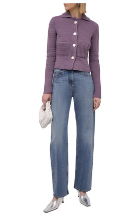 Женские джинсы VALENTINO синего цвета по цене 83900 руб., арт. VB3DD11H559 | Фото 2 Женские джинсы VALENTINO синего цвета, арт. VB3DD11H559 | Фото 2