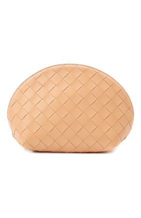 Женская кожаная косметичка BOTTEGA VENETA бежевого цвета по цене 52950 руб., арт. 608065/VCPP2 | Фото 1 Женская кожаная косметичка BOTTEGA VENETA бежевого цвета, арт. 608065/VCPP2 | Фото 1