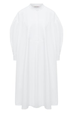 Женское хлопковое платье ALEXANDER MCQUEEN белого цвета по цене 146500 руб., арт. 652468/QAAAD | Фото 1 Женское хлопковое платье ALEXANDER MCQUEEN белого цвета, арт. 652468/QAAAD | Фото 1