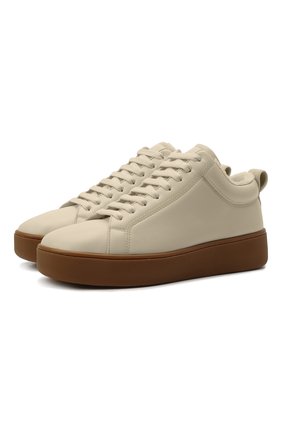 Женские кожаные кеды the quilt BOTTEGA VENETA светло-бежевого цвета по цене 62400 руб., арт. 651417/V00T0 | Фото 1 Женские кожаные кеды the quilt BOTTEGA VENETA светло-бежевого цвета, арт. 651417/V00T0 | Фото 1