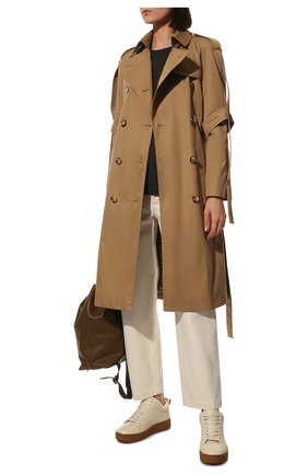 Женские кожаные кеды the quilt BOTTEGA VENETA светло-бежевого цвета по цене 62400 руб., арт. 651417/V00T0 | Фото 2 Женские кожаные кеды the quilt BOTTEGA VENETA светло-бежевого цвета, арт. 651417/V00T0 | Фото 2