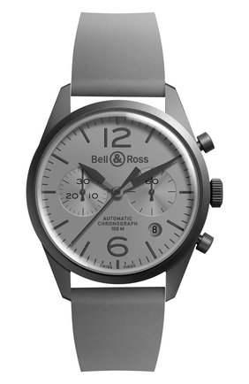 Мужские часы commando BELL & ROSS серого цвета по цене 408000 руб., арт. BRV126-COMMANDO | Фото 1 Мужские часы commando BELL & ROSS серого цвета, арт. BRV126-COMMANDO | Фото 1