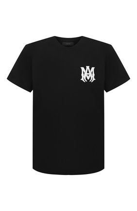 Мужская хлопковая футболка AMIRI черного цвета по цене 41500 руб., арт. MJLT004-001 | Фото 1 Мужская хлопковая футболка AMIRI черного цвета, арт. MJLT004-001 | Фото 1