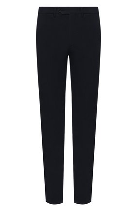 Мужские хлопковые брюки ASPESI темно-синего цвета, арт. S1 A CP24 G178 | Фото 1 (Длина (брюки, джинсы): Стандартные; Стили: Кэжуэл; Силуэт М (брюки): Чиносы; Случай: Повседневный; Материал внешний: Хлопок)