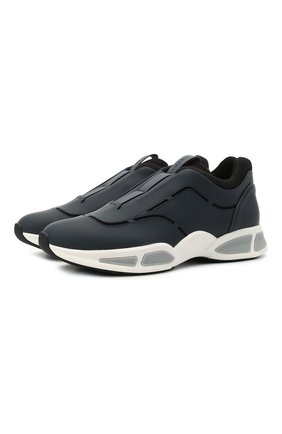 Мужские кожаные кроссовки sprinter Z ZEGNA синего цвета по цене 47500 руб., арт. A4964X-LHG0E | Фото 1 Мужские кожаные кроссовки sprinter Z ZEGNA синего цвета, арт. A4964X-LHG0E | Фото 1 (Материал внутренний: Текстиль; Подошва: Массивная; Стили: Гранж)