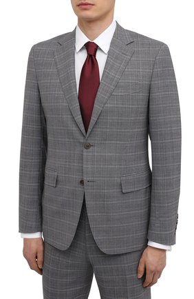Мужской шерстяной костюм CANALI светло-серого цвета по цене 170500 руб., арт. 11280/19/BR03216 | Фото 2 Мужской шерстяной костюм CANALI светло-серого цвета, арт. 11280/19/BR03216 | Фото 2