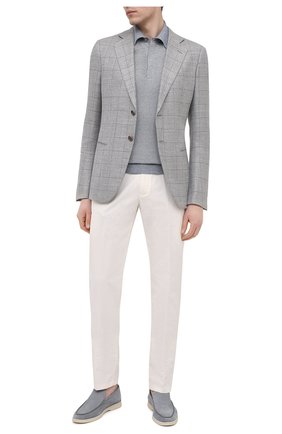 Мужской пиджак из шерсти и льна GIORGIO ARMANI серого цвета по цене 208000 руб., арт. 8WGGG020/T02HR | Фото 2 Мужской пиджак из шерсти и льна GIORGIO ARMANI серого цвета, арт. 8WGGG020/T02HR | Фото 2