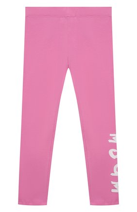 Детские хлопковые леггинсы MSGM KIDS розового цвета по цене 3915 руб., арт. MS027668 | Фото 1 Детские хлопковые леггинсы MSGM KIDS розового цвета, арт. MS027668 | Фото 1 (Материал внешний: Хлопок; Девочки Кросс-КТ: Брюки-одежда; Ростовка одежда: 10 - 11 лет | 140 - 146см, 12 лет | 152 см, 13 - 15 лет | 158 см, 6 лет | 116 см, 8 лет | 128 см)
