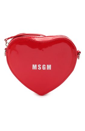 Детская сумка MSGM KIDS красного цвета по цене 9525 руб., арт. MS026865 | Фото 1 Детская сумка MSGM KIDS красного цвета, арт. MS026865 | Фото 1 (Материал: Экокожа)