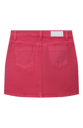 Детская джинсовая юбка MSGM KIDS розового цвета по цене 11900 руб., арт. MS026859 | Фото 2 Детская джинсовая юбка MSGM KIDS розового цвета, арт. MS026859 | Фото 2