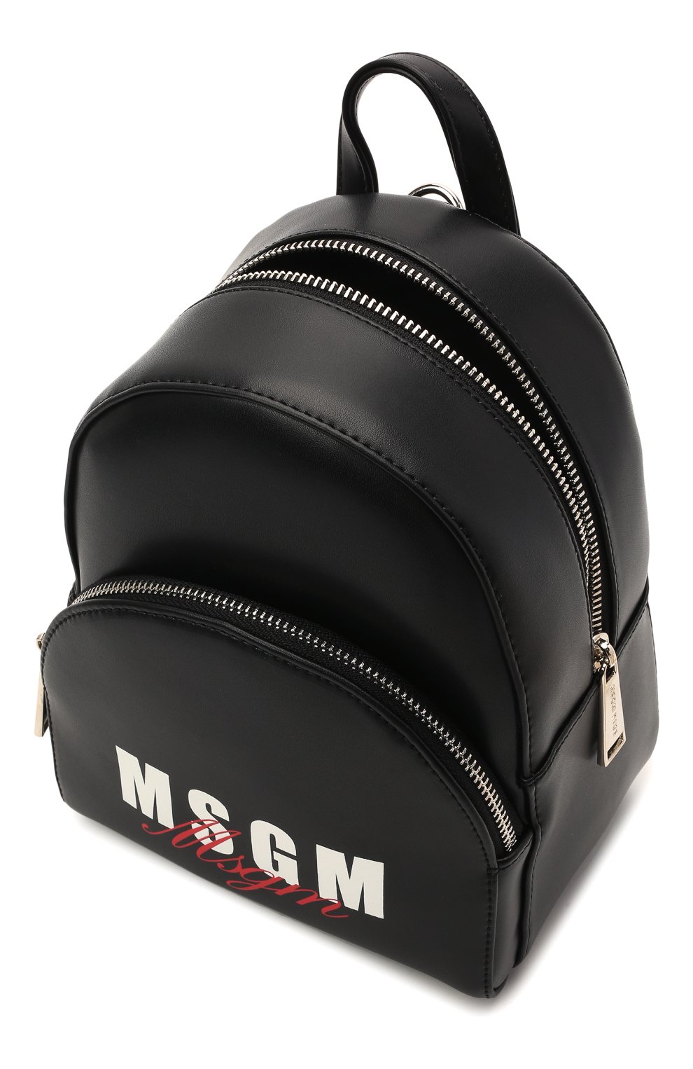 Детская рюкзак MSGM KIDS черного цвета по цене 0 руб., арт. MS026858 | Фото 3 Детская рюкзак MSGM KIDS черного цвета, арт. MS026858 | Фото 3 (Региональные ограничения белый список (Axapta Mercury): RU; Материал: Экокожа)