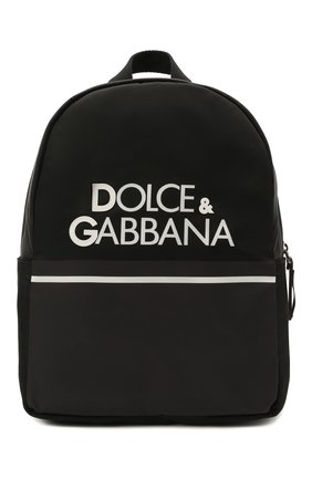 Детская рюкзак DOLCE & GABBANA черного цвета по цене 31100 руб., арт. EM0087/AJ648 | Фото 1 Детская рюкзак DOLCE & GABBANA черного цвета, арт. EM0087/AJ648 | Фото 1