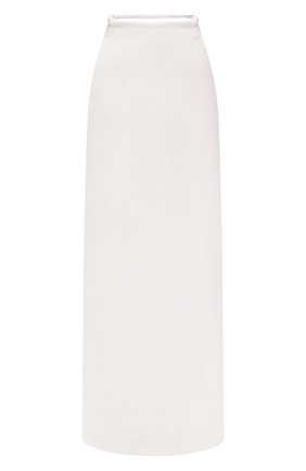 Женская льняная юбка JACQUEMUS белого цвета по цене 49950 руб., арт. 211SK02/108114 | Фото 1 Женская льняная юбка JACQUEMUS белого цвета, арт. 211SK02/108114 | Фото 1