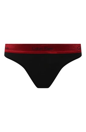 Женские трусы-стринги CALVIN KLEIN черного цвета по цене 2550 руб., арт. QF6136E | Фото 1 Женские трусы-стринги CALVIN KLEIN черного цвета, арт. QF6136E | Фото 1