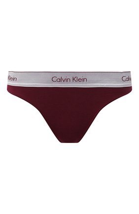 Женские трусы-слипы CALVIN KLEIN бордового цвета по цене 2830 руб., арт. QF6133E | Фото 1 Женские трусы-слипы CALVIN KLEIN бордового цвета, арт. QF6133E | Фото 1