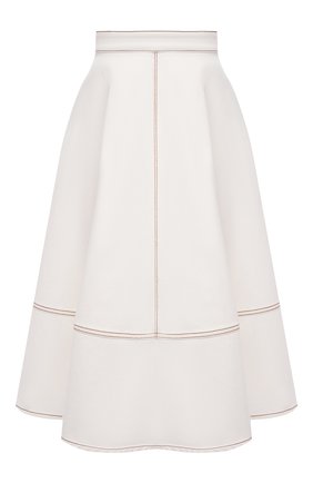 Женская хлопковая юбка ALEXANDER MCQUEEN белого цвета по цене 89450 руб., арт. 646543/QMAA9 | Фото 1 Женская хлопковая юбка ALEXANDER MCQUEEN белого цвета, арт. 646543/QMAA9 | Фото 1