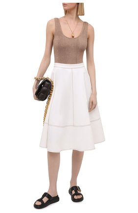 Женская хлопковая юбка ALEXANDER MCQUEEN белого цвета по цене 89450 руб., арт. 646543/QMAA9 | Фото 2 Женская хлопковая юбка ALEXANDER MCQUEEN белого цвета, арт. 646543/QMAA9 | Фото 2