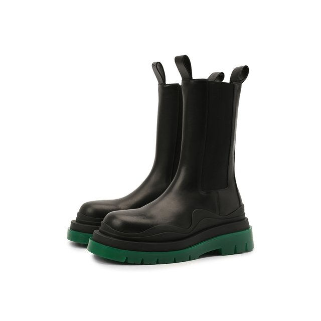 фото Кожаные ботинки bv tire bottega veneta