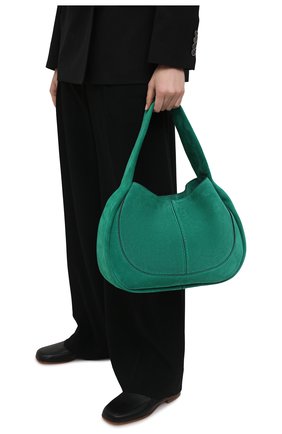 Женская сумка aou TOD’S зеленого цвета по цене 124500 руб., арт. XBWA0US0300P3A | Фото 2 Женская сумка aou TOD’S зеленого цвета, арт. XBWA0US0300P3A | Фото 2