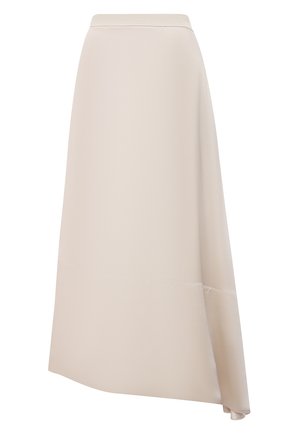 Женская юбка из вискозы JIL SANDER кремвого цвета по цене 95050 руб., арт. JSPS351006-WS380800 | Фото 1 Женская юбка из вискозы JIL SANDER кремвого цвета, арт. JSPS351006-WS380800 | Фото 1