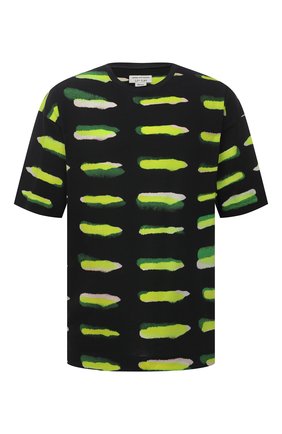 Мужская хлопковая футболка DRIES VAN NOTEN черного цвета по цене 28700 руб., арт. 211-21158-2601 | Фото 1 Мужская хлопковая футболка DRIES VAN NOTEN черного цвета, арт. 211-21158-2601 | Фото 1