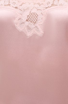 Женская топ из смеси шелка и хлопка DOLCE & GABBANA розового цвета, арт. 07A00T/FUAD8 | Фото 5 (Материал внешний: Шелк; Женское Кросс-КТ: Топы; Региональные ограничения белый список (Axapta Mercury): RU)