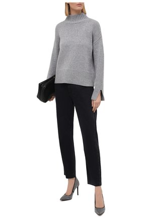 Женские текстильные туфли keke MICHAEL MICHAEL KORS черного цвета по цене 15350 руб., арт. 40R1KEHP2D | Фото 2 Женские текстильные туфли keke MICHAEL MICHAEL KORS черного цвета, арт. 40R1KEHP2D | Фото 2