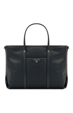 Женский сумка-тоут beck medium MICHAEL MICHAEL KORS темно-синего цвета по цене 29400 руб., арт. 30H0GKNT2L | Фото 1 Женский сумка-тоут beck medium MICHAEL MICHAEL KORS темно-синего цвета, арт. 30H0GKNT2L | Фото 1