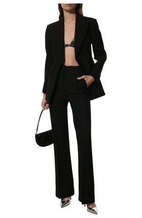 Женские кожаные туфли gianvito 105 GIANVITO ROSSI серебряного цвета по цене 56750 руб., арт. G28470.15RIC.METARGE | Фото 2 Женские кожаные туфли gianvito 105 GIANVITO ROSSI серебряного цвета, арт. G28470.15RIC.METARGE | Фото 2