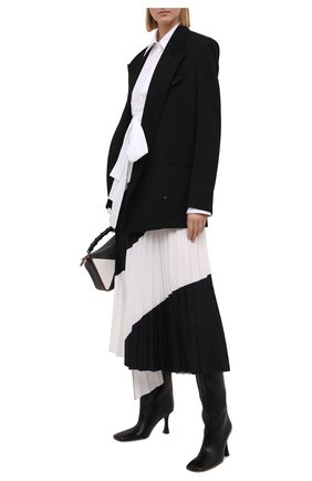 Женская хлопковая рубашка HELMUT LANG белого цвета по цене 39650 руб., арт. K10HW506 | Фото 2 Женская хлопковая рубашка HELMUT LANG белого цвета, арт. K10HW506 | Фото 2