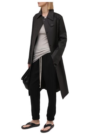 Женские джоггеры RICK OWENS черного цвета по цене 72000 руб., арт. RP21S3313/Y | Фото 2 Женские джоггеры RICK OWENS черного цвета, арт. RP21S3313/Y | Фото 2