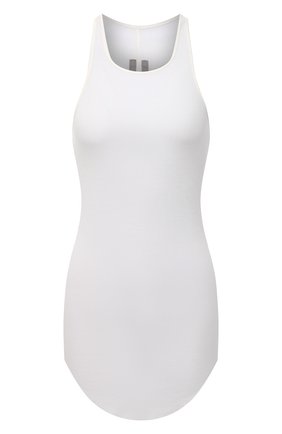 Женская майка из вискозы и шелка RICK OWENS белого цвета по цене 22450 руб., арт. RP21S3101/RC | Фото 1 Женская майка из вискозы и шелка RICK OWENS белого цвета, арт. RP21S3101/RC | Фото 1