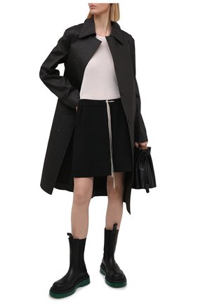 Женская майка из вискозы и шелка RICK OWENS белого цвета по цене 22450 руб., арт. RP21S3101/RC | Фото 2 Женская майка из вискозы и шелка RICK OWENS белого цвета, арт. RP21S3101/RC | Фото 2