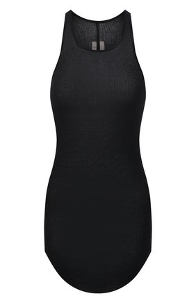 Женская майка из вискозы и шелка RICK OWENS черного цвета по цене 22450 руб., арт. RP21S3101/RC | Фото 1 Женская майка из вискозы и шелка RICK OWENS черного цвета, арт. RP21S3101/RC | Фото 1