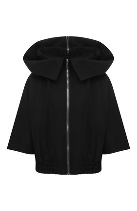 Женская куртка RICK OWENS черного цвета по цене 112500 руб., арт. RP21S3736/TS | Фото 1 Женская куртка RICK OWENS черного цвета, арт. RP21S3736/TS | Фото 1