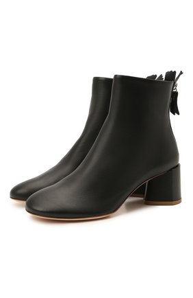 Женские кожаные ботильоны sienna AGL черного цвета по цене 32300 руб., арт. D150507PES0FTY0000 | Фото 1 Женские кожаные ботильоны sienna AGL черного цвета, арт. D150507PES0FTY0000 | Фото 1