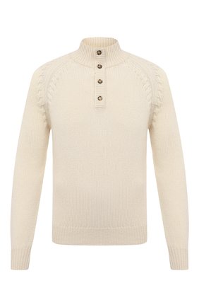 Мужской кашемировый свитер LORO PIANA кремвого цвета по цене 236500 руб., арт. FAL8205 | Фото 1 Мужской кашемировый свитер LORO PIANA кремвого цвета, арт. FAL8205 | Фото 1 (Рукава: Длинные; Материал внешний: Кашемир, Шерсть; Длина (для топов): Стандартные; Стили: Кэжуэл; Принт: Без принта; Мужское Кросс-КТ: Свитер-одежда; Региональные ограничения белый список (Axapta Mercury): RU)
