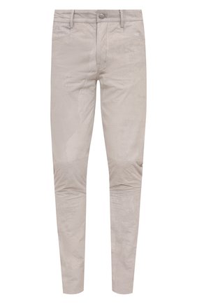 Мужские кожаные брюки RICK OWENS светло-серого цвета по цене 157000 руб., арт. RU21S6393/LBA | Фото 1 Мужские кожаные брюки RICK OWENS светло-серого цвета, арт. RU21S6393/LBA | Фото 1 (Длина (брюки, джинсы): Стандартные; Случай: Повседневный; Стили: Минимализм; Материал внешний: Натуральная кожа)